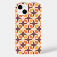 Mid Mod Geometric Star Pattern