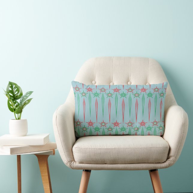 Mid Mod Icicles Lumbar Pillow (Chair)