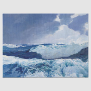 Mid Ocean by Frederick Judd Waugh Tissue Paper
