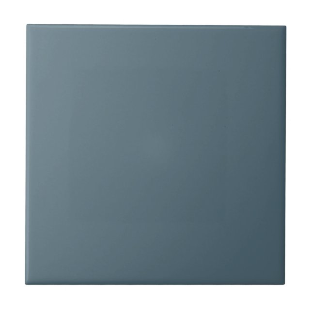 Mid Shade Ash Gray Solid Color Tile (Front)