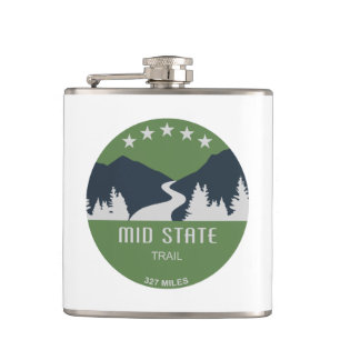 Mid State Trail Pennsylvania Hip Flask