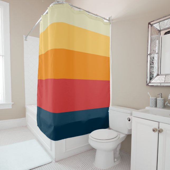 Mid Summer Heat Shower Curtain (In Situ)