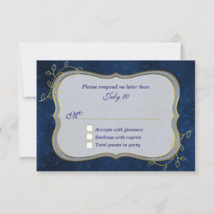 Mid Summer Night RSVP Invitation