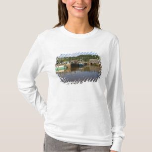 Mid tide at the Bay of Fundy at St. Martins, New T-Shirt