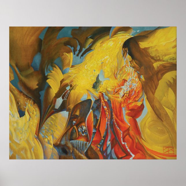 "Midas's touch" poster (Front)