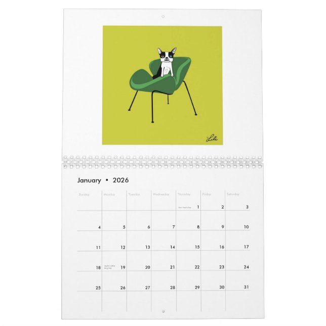 Midcentury Boogie Calendar 2015 *reprinted* (Jan 2026)