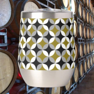 Midcentury Mod – Stemless Wine Tumbler
