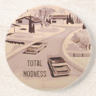 Midcentury Modern Architecture Coaster