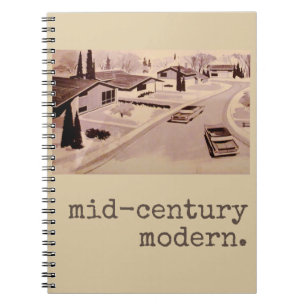 Midcentury Modern Architecture Notebook