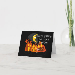 MidCentury Modern Pumpkins Party Invitation