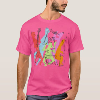 Midcentury New Orleans Jazz Quintet  T-Shirt