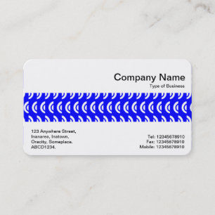 Middle Band - Geometric Pattern Business Card