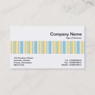 Middle Band - Stripes 310515 (03) Business Card