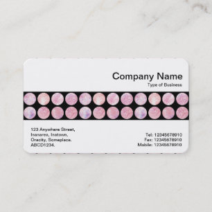 Middle Band - Textured Spots 01 Business Card
