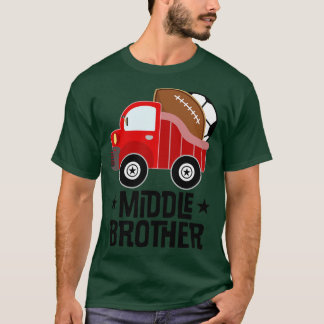 Middle Brother Boys Sports T-Shirt