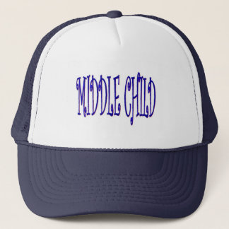 Middle Child Blue and White Cap