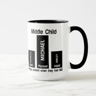 Middle Child Joke CUSTOM Mug