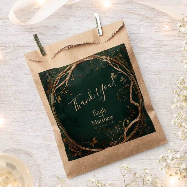 Middle-earth Majesty Wedding Favour Bags (Clipped)