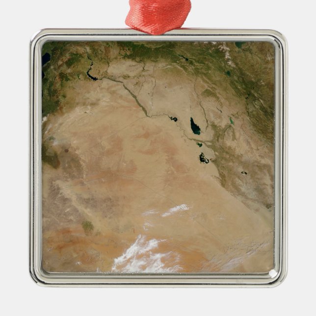 Middle East 2 Metal Tree Decoration (Front)