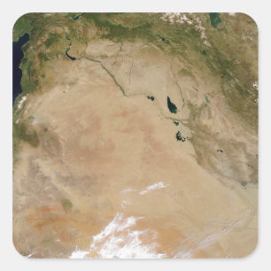 Middle East 2 Square Sticker