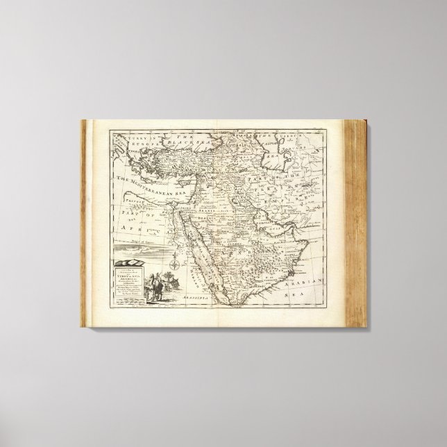 Middle East 3 Canvas Print (Front)