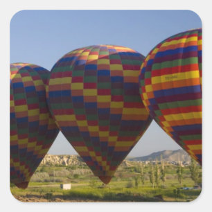 Middle East central part of Turkey in Cappadocia 2 Square Sticker