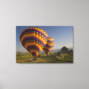 Middle East central part of Turkey in Cappadocia Canvas Print