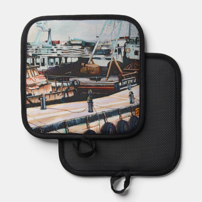 Middle East Martine Jaffé, Israel Pot Holder (Front/Back)