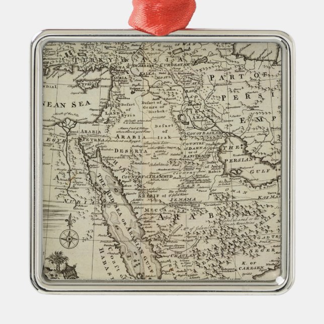 Middle East Metal Tree Decoration (Front)