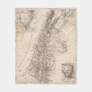 Middle East, Palestine Fleece Blanket