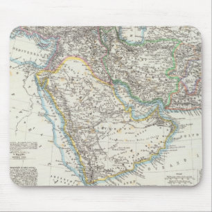 Middle East, South Asia Mouse Pad