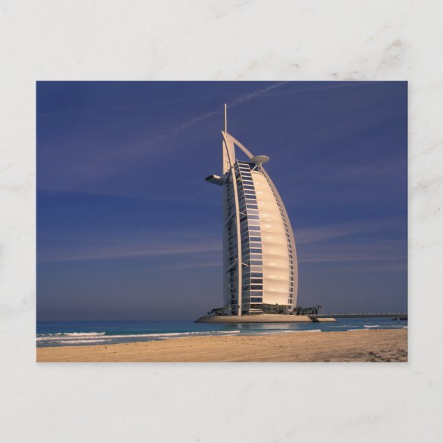 Middle East, United Arab Emirates, Dubai, Burj Postcard (Front)