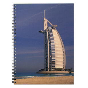Middle East, United Arab Emirates, Dubai, Burj Spiral Notebook