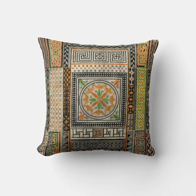 Middle-Eastern Vintage Art Cushion (Front)