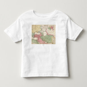 Middle EastPanoramic MapMiddle East Toddler T-Shirt
