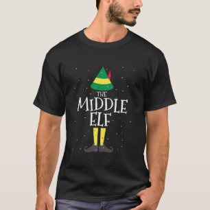 Middle Elf Family Matching Christmas Group Men Wom T-Shirt