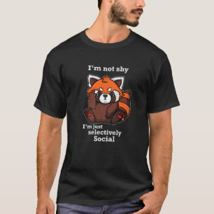Middle Finger Fox Not Shy Predator Gift T-Shirt