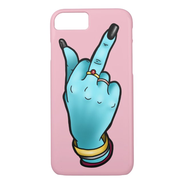 Middle Finger Phone Case (Back)