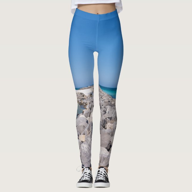 Middle Of Shell Island Jetty Leggings (Front)