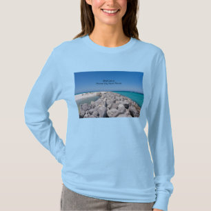 Middle Of Shell Island Jetty Long Sleeve T-shirt