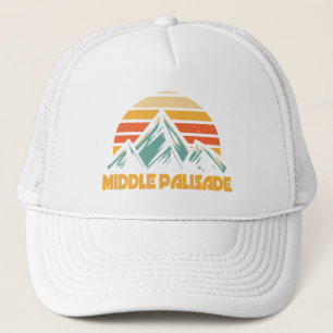 Middle Palisade California Retro Turquoise Trucker Hat