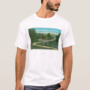 Middle Ravine View of Saratoga Battlefield T-Shirt