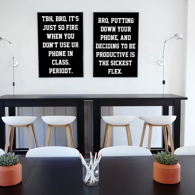 Middle School Classroom Poster Slang (Creator Uploaded)