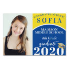 Middle School Graduation Class Year Outdoor Yard