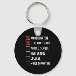Middle school graduation key ring