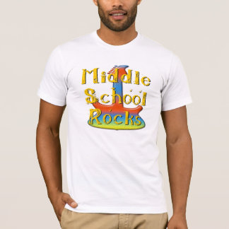 Middle School Rocks - Guitar T-Shirt