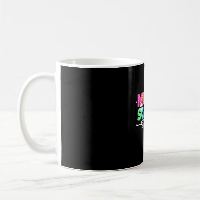 Middle school squad back to school teachers coffee mug (Left)