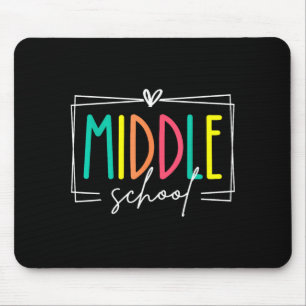 Middle school squad teacher dream team student mouse pad