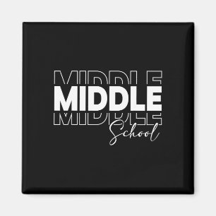Middle school squad teacher student crew graduate magnet