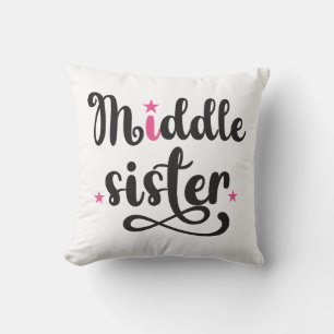 Middle Sister, Cute Stars Cushion